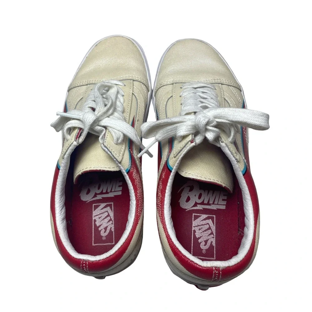 Vans Old Skool David Bowie Aladdin Sane Sneakers Mens 6 Womens 7.5‎ Limited Rare